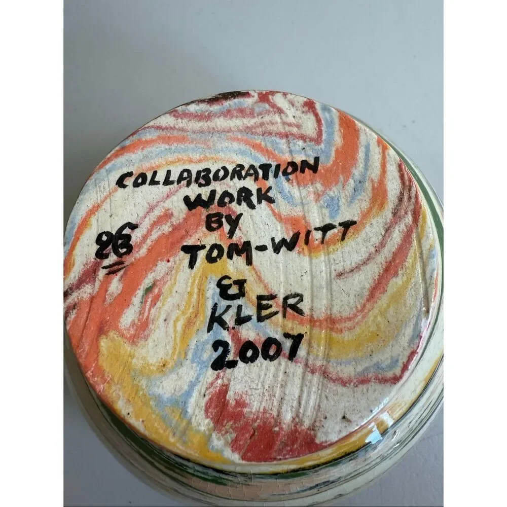 Tom Witt & Kler, tall eclectic pottery